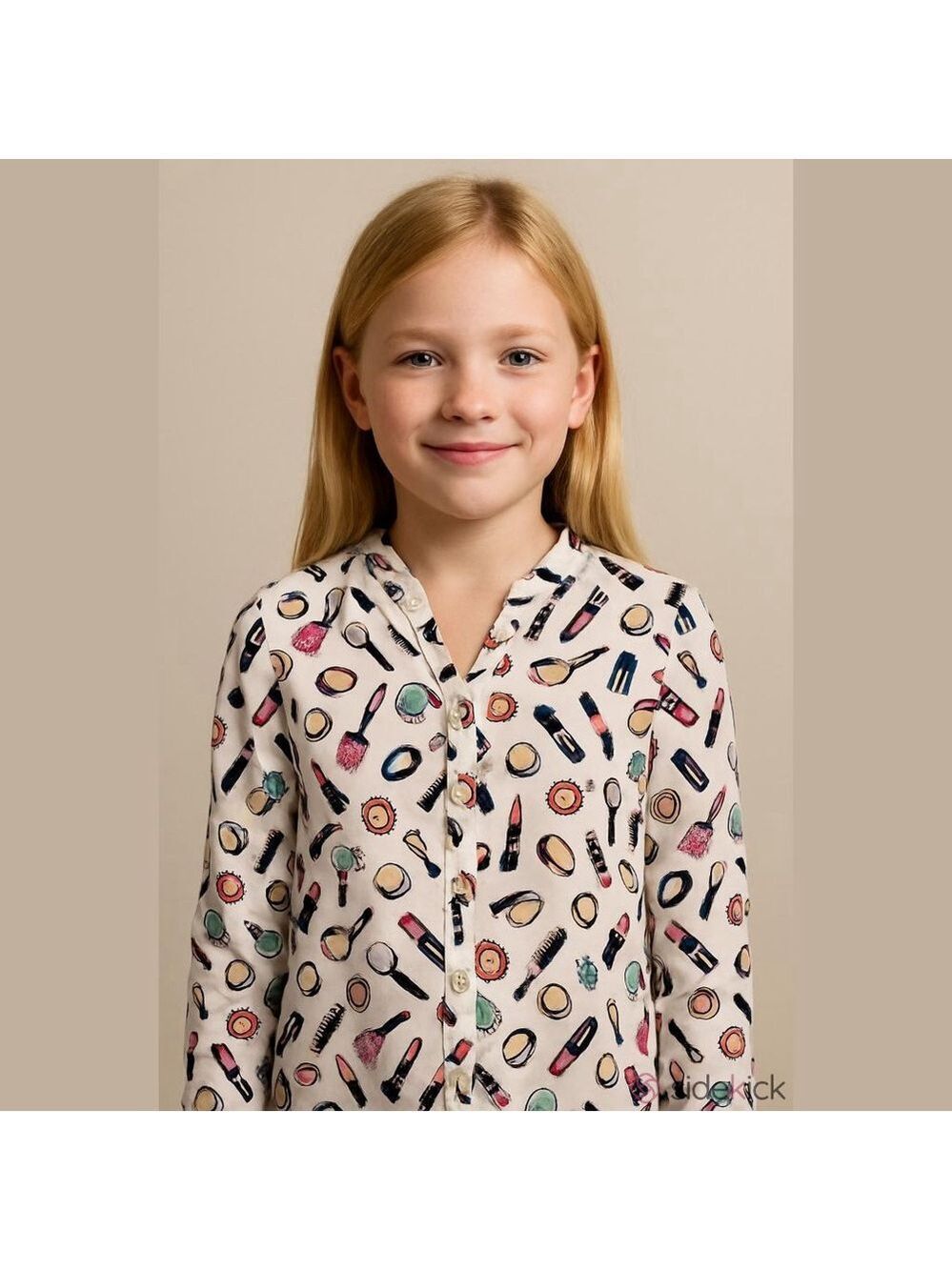 Live 4 Truth Girls Multicolor Button Down Shirt L